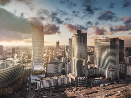 Warsaw skyline
