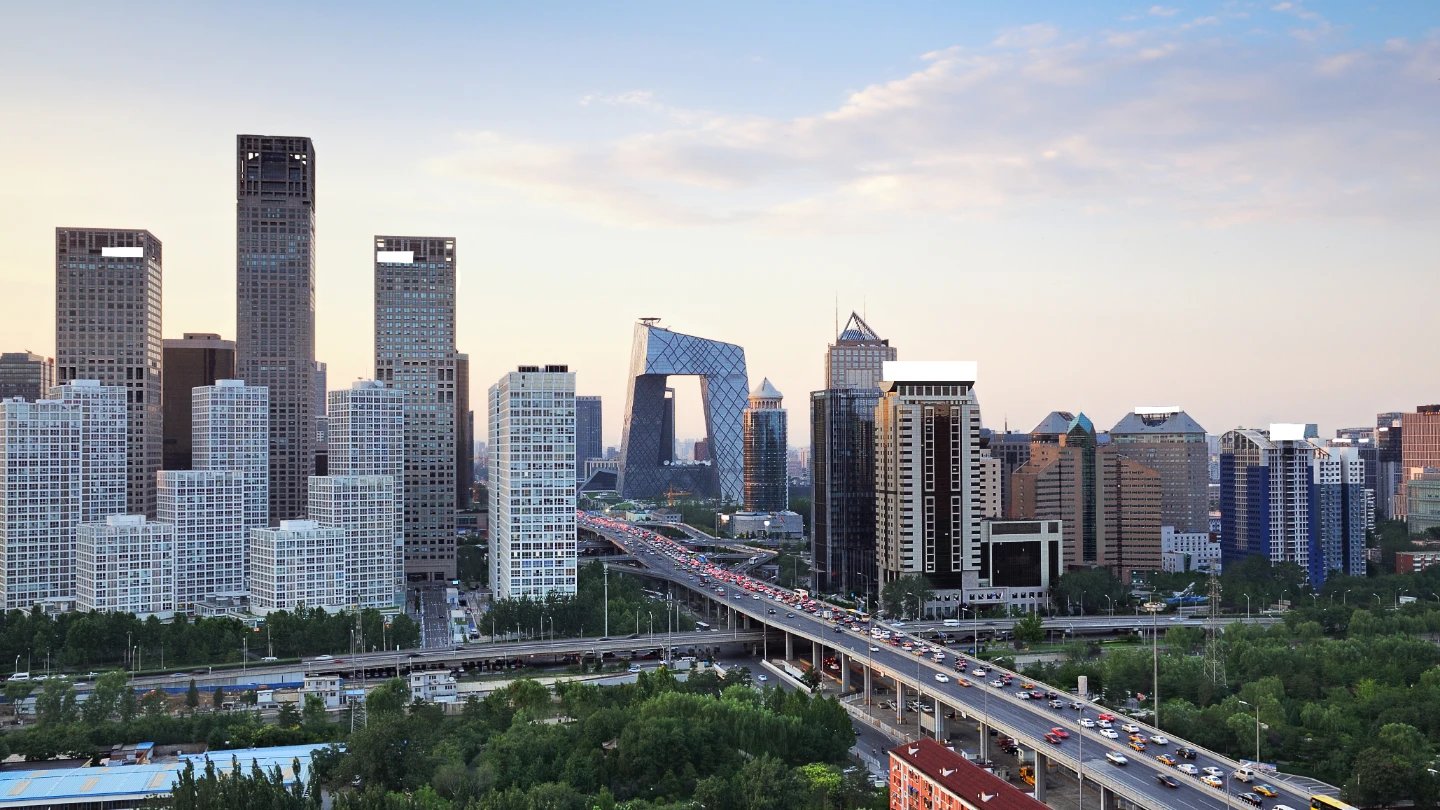 beijing city skyline